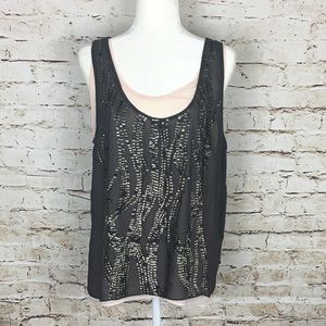 MM Couture Tank with Sequins by Nordstrom
